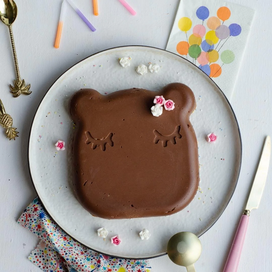 Bear Cake Mould Chocolate Brown