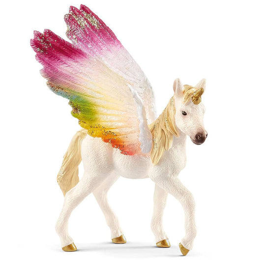 Winged Rainbow Unicorn Foal