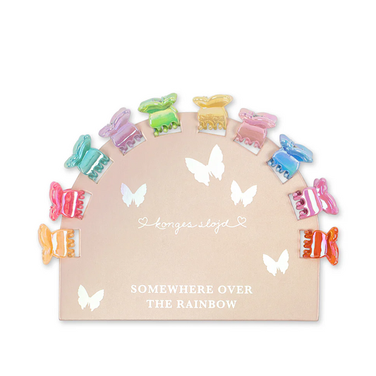 10 Pack Mini Butterfly Hair Clips