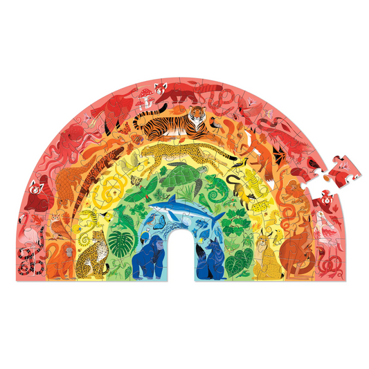 Rainbow Puzzle 100 pc - Animals