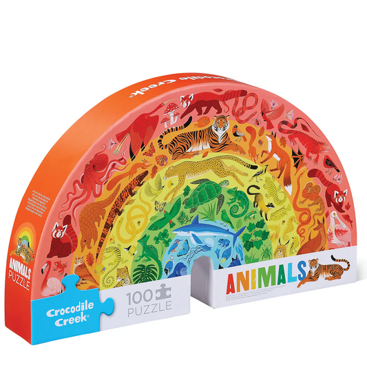 Rainbow Puzzle 100 pc - Animals