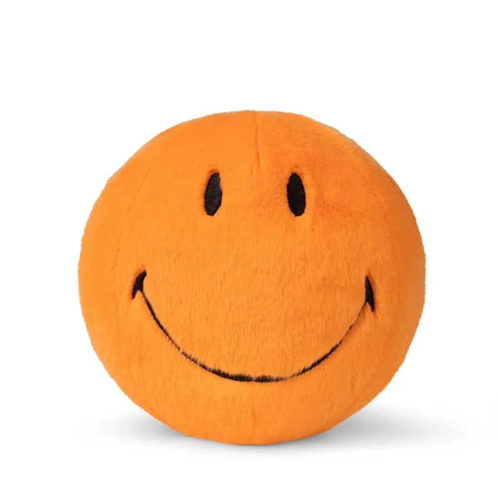 Smiley Eco Fuzzy Orange 13cm