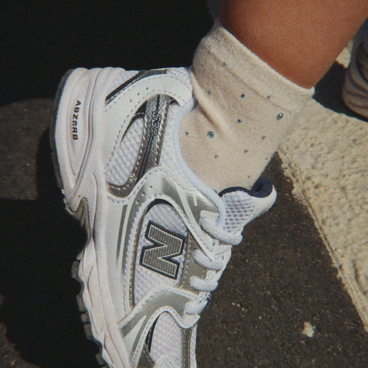 2 Pack Sequin Creole Pink Socks