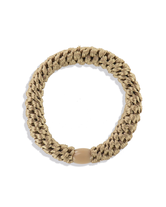 Beige Hair Tie
