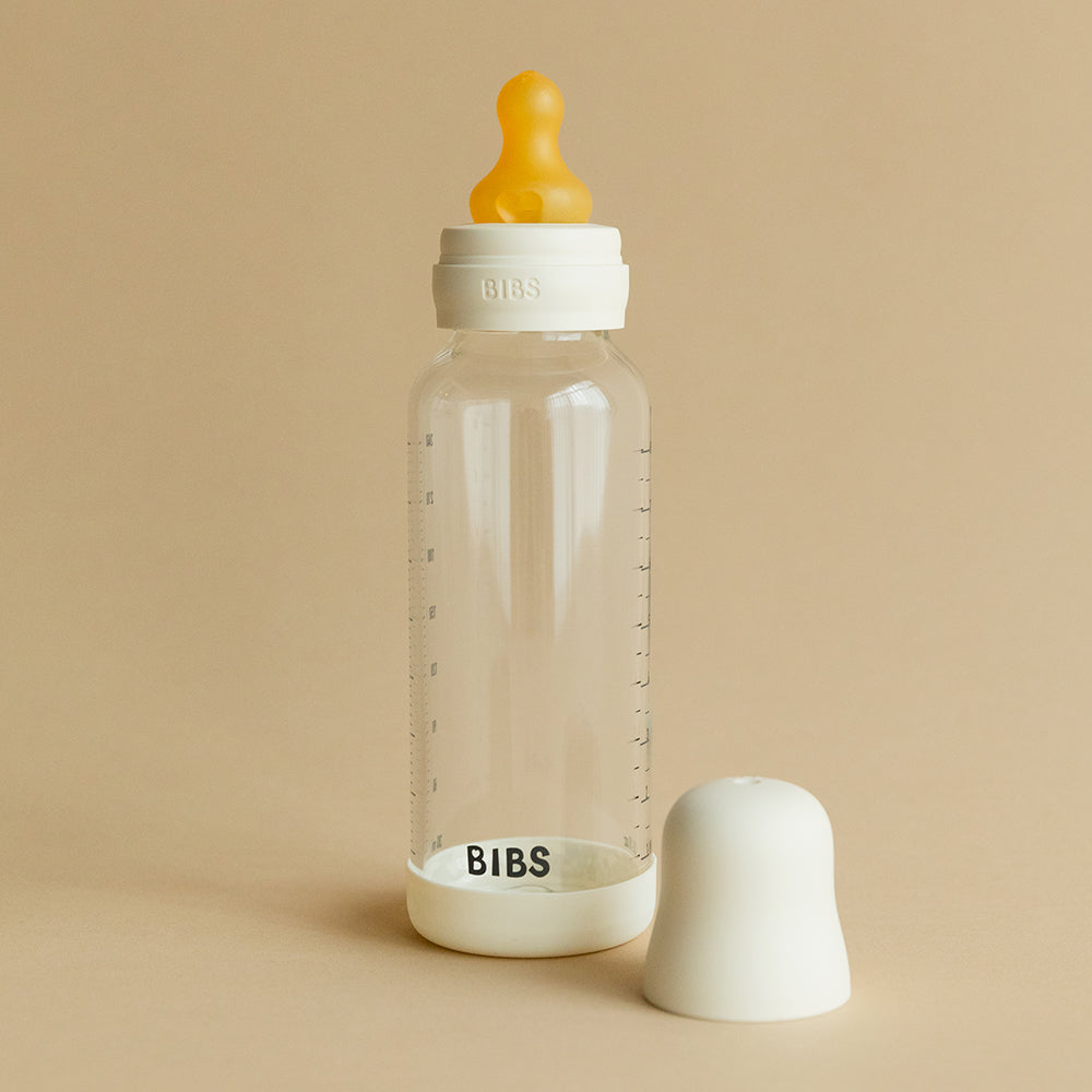 240ml Glass Bottle Set Latex Blush