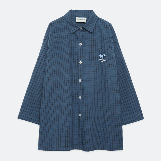 Blue Dog Painter T-Shirt Blue