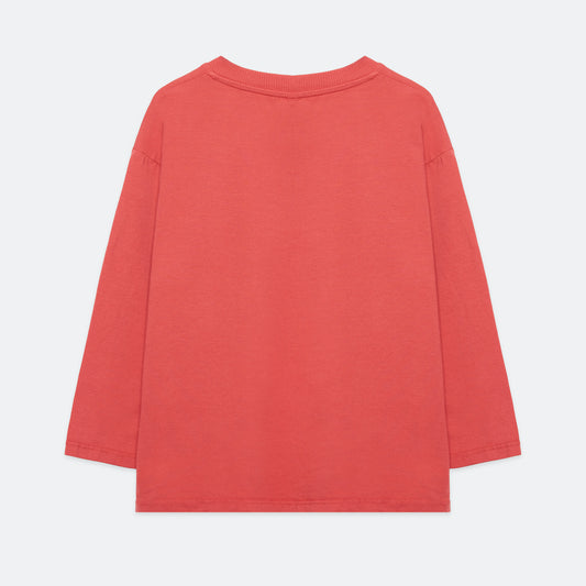 Rainy Dog L/S T-Shirt Red