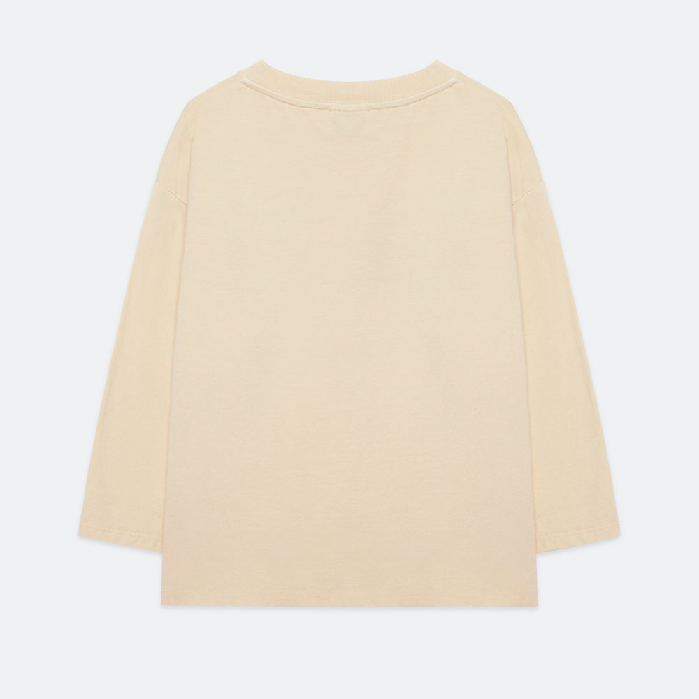 Good News L/S T-Shirt Sand