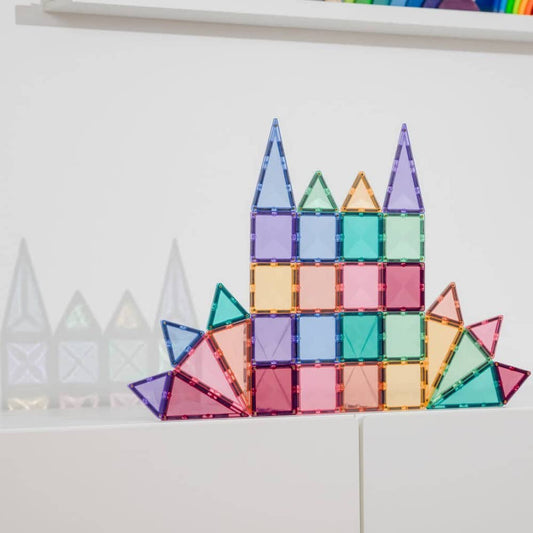 Magnetic Tiles 32 Piece Pastel Mini Pack