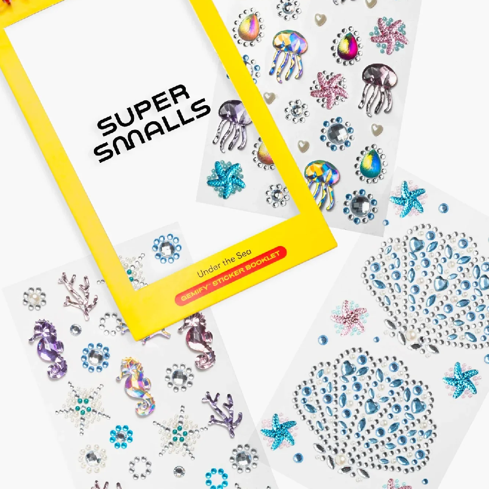 4 Page Under The Sea Sticker Book