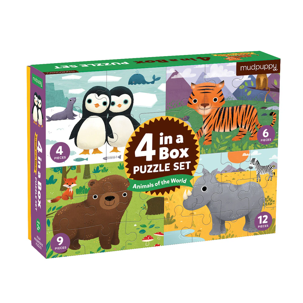Animals 4 In A Box Puzzle