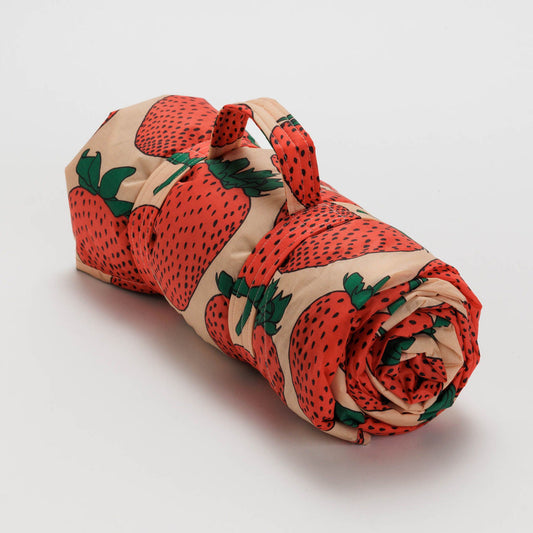 Puffy Picnic Blanket Strawberry
