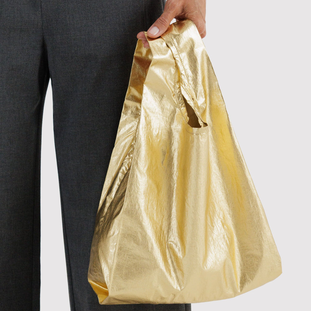 Baby Baggu Gold Metallic