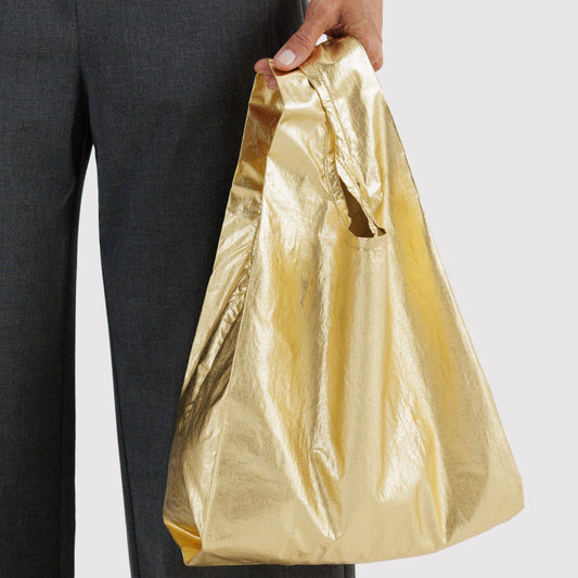 Baby Baggu Gold Metallic