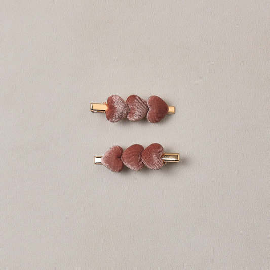 Velvet Heart Clips Splice