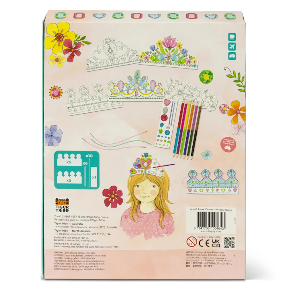 Paper Crowns Princess Gems