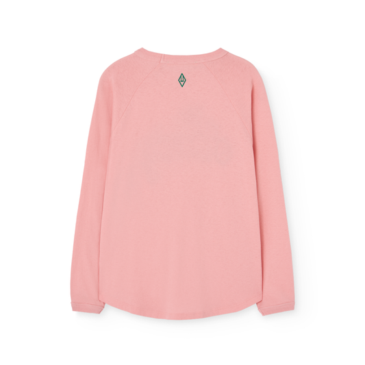 Anteater Sleeve T Shirt Soft Pink