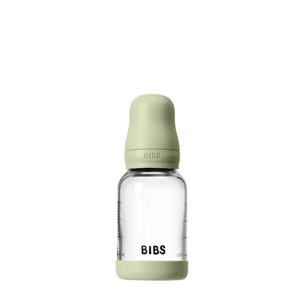 120ml Glass Bottle Set Latex Sage