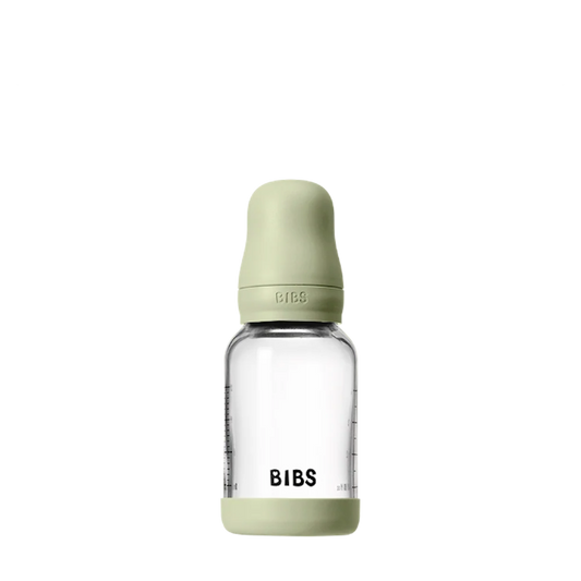 120ml Glass Bottle Set Latex Sage