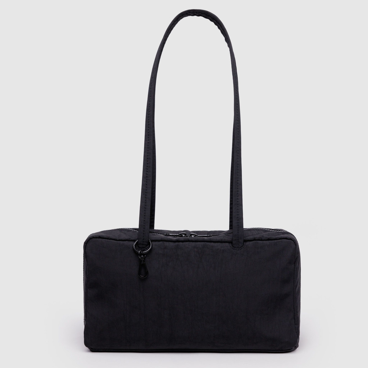 Nylon Bowler Bag Black
