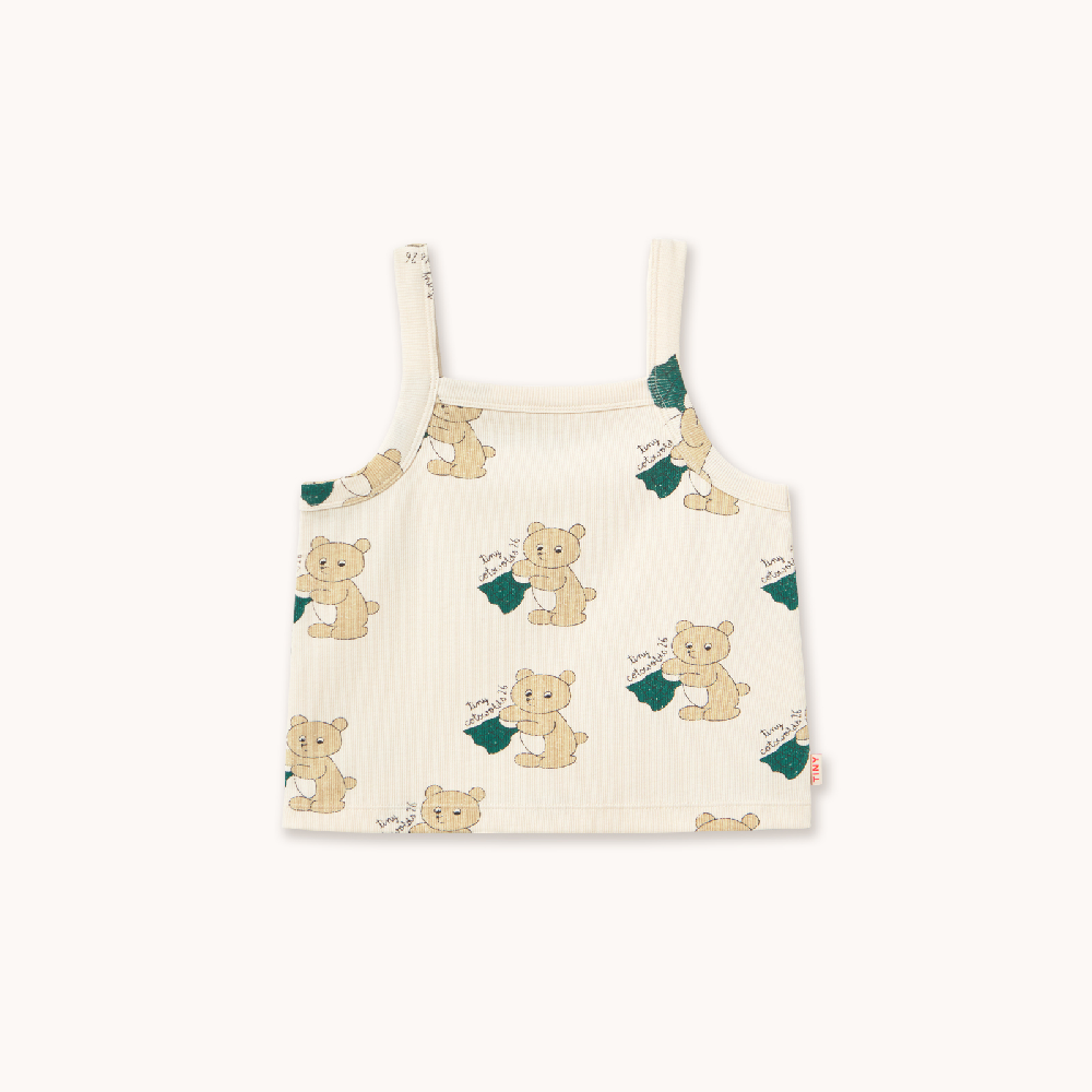 Bears Strap Top Off-White