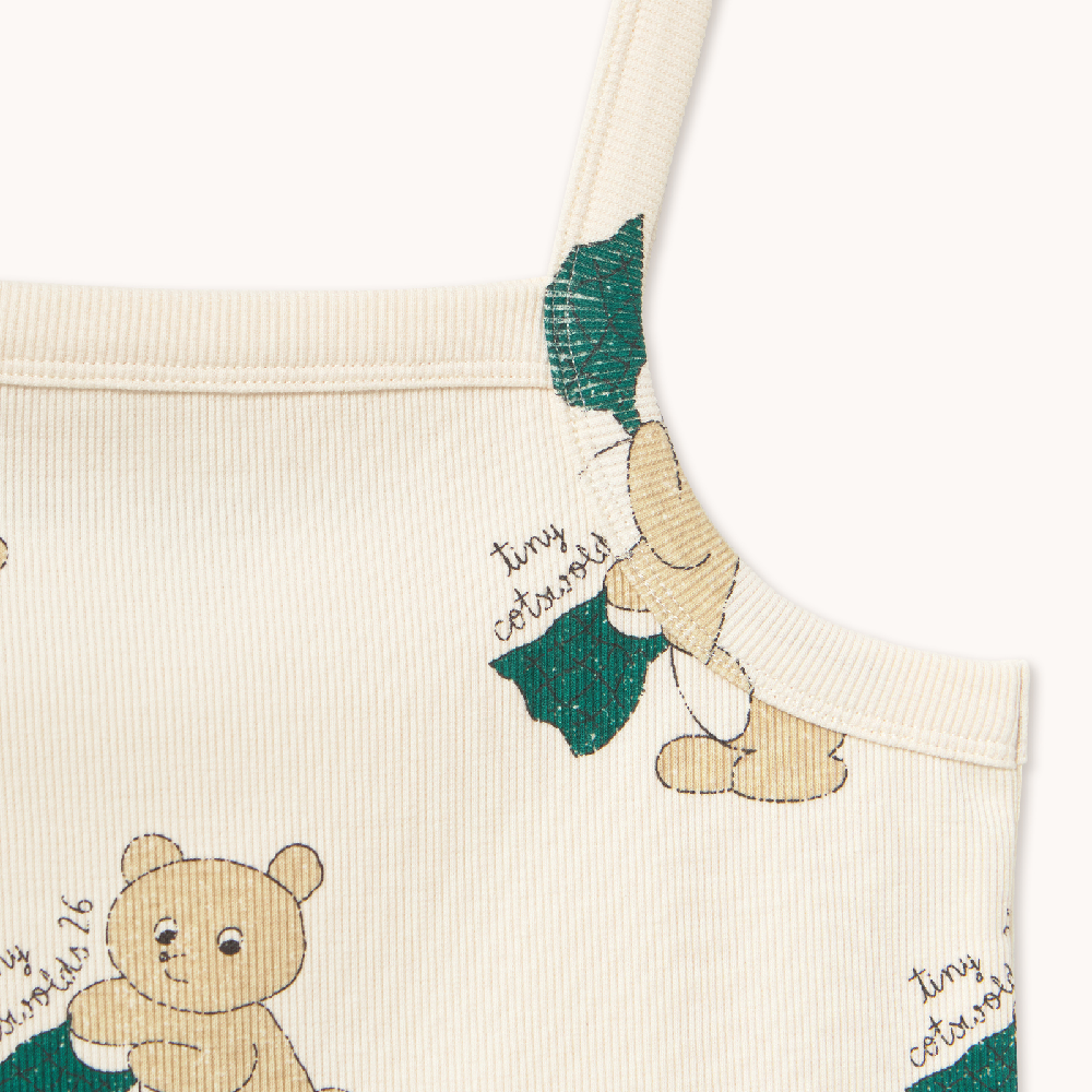 Bears Strap Top Off-White