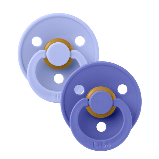 Bibs Dummy Hush/Grape Round