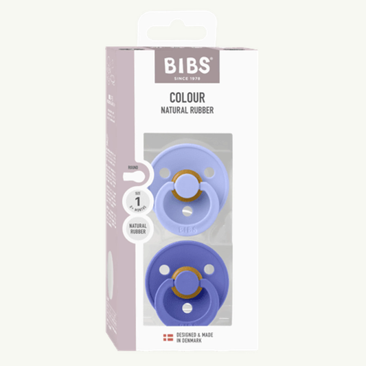 Bibs Dummy Hush/Grape Round