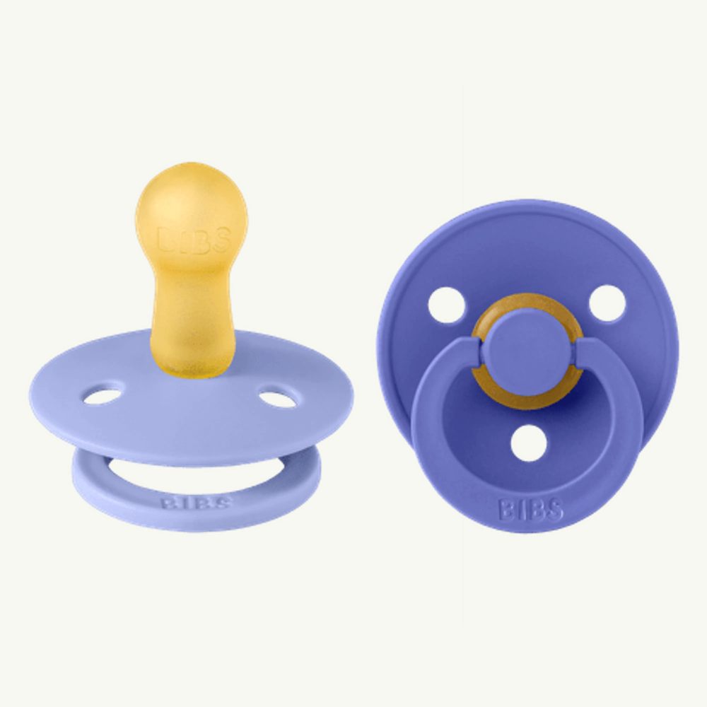 Bibs Dummy Hush/Grape Round