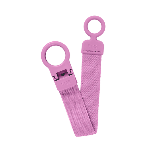 Bibs Pacifier Clip Loop Bubblegum
