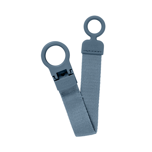 Bibs Pacifier Clip Loop Petrol