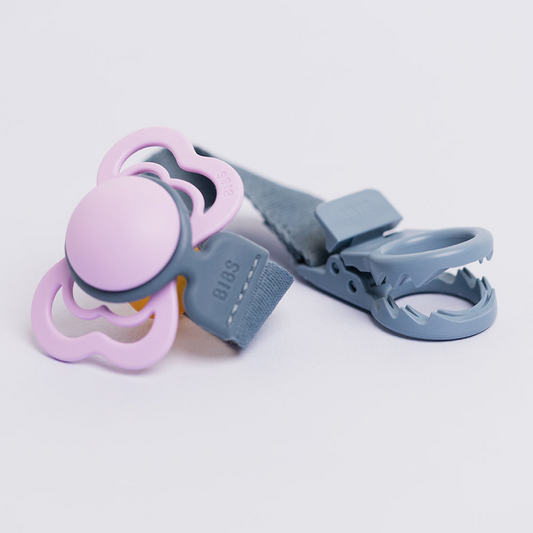 Bibs Pacifier Clip Loop Petrol