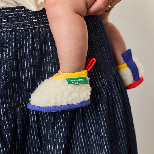 Bobo Choses x Binibamba Booties Off White