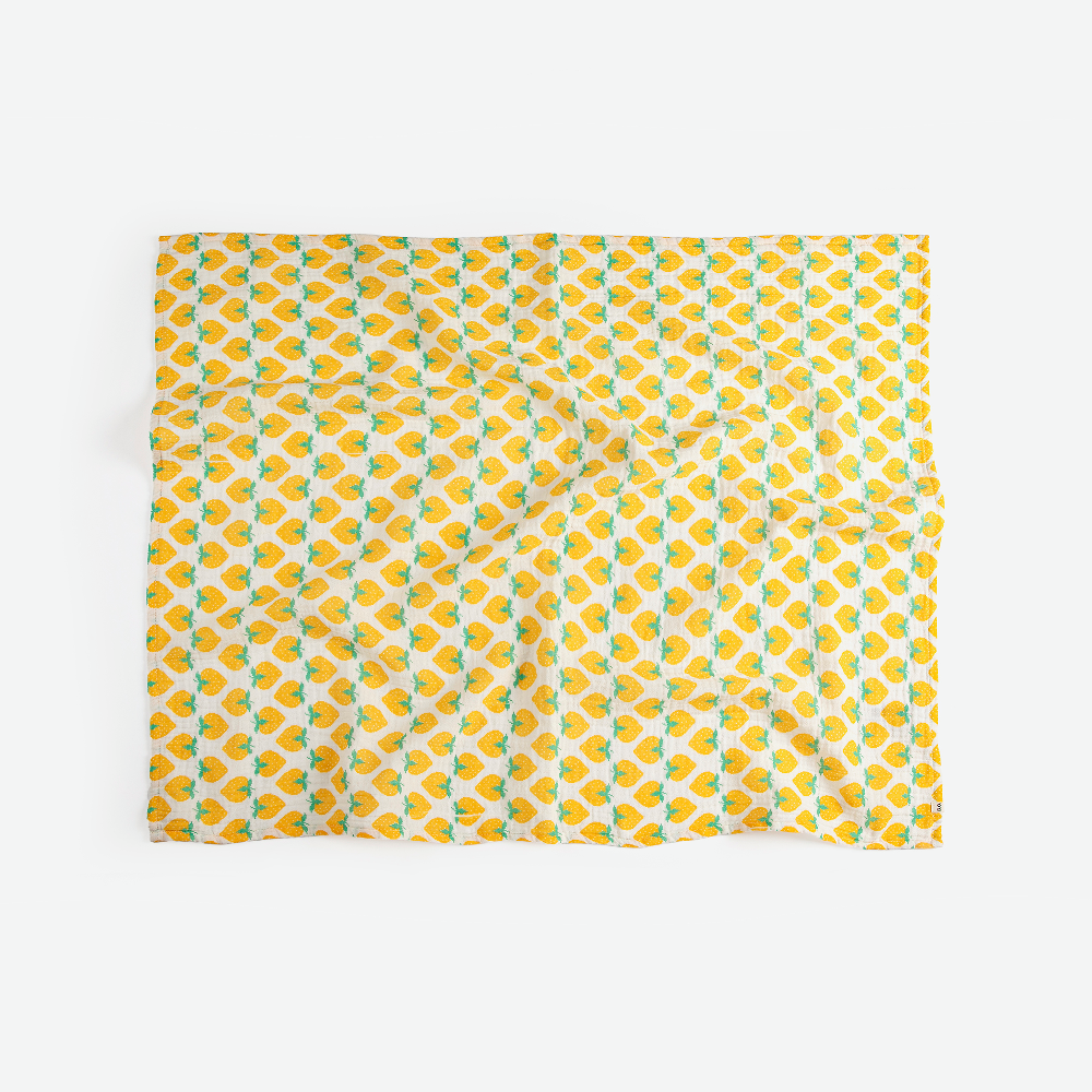 Strawberry All Over Muslin Cloth