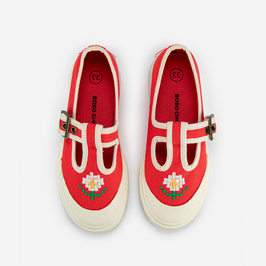 Pixel Daisy Sneakers