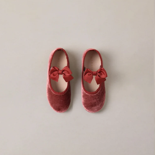 Bow Ballet Flats Ruby