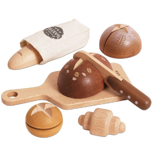 Bread Loaf & Knife Set