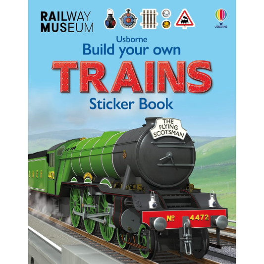 Build Your Own Train Sticker Book