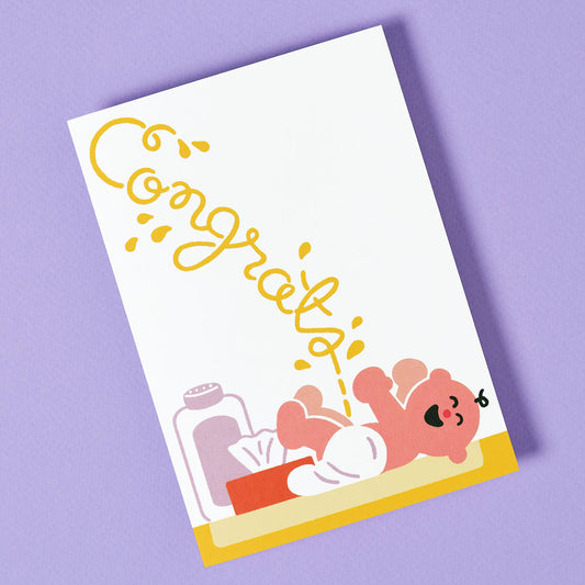 Congratulations New Baby Greeting Card