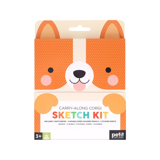 Carry-Along Sketch Kit Corgi