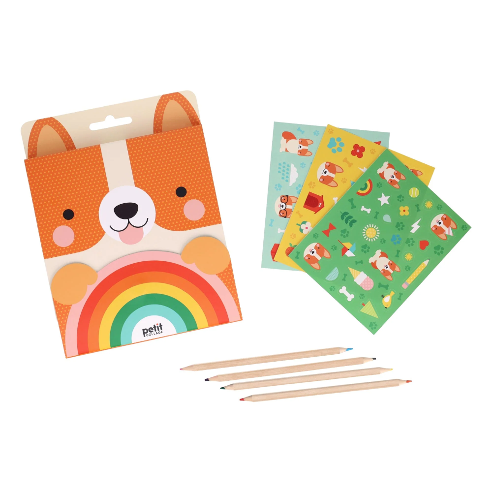 Carry-Along Sketch Kit Corgi