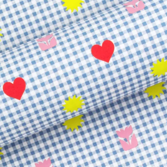 Wrapping Paper Clementine French Blue - Store Pick Up Only
