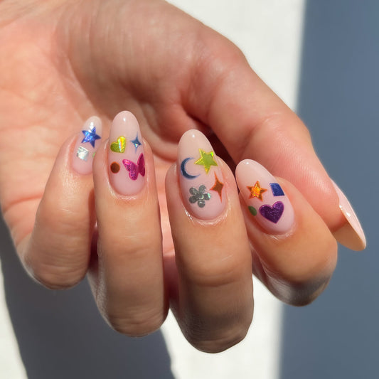 Confetti Nail Art Stickers
