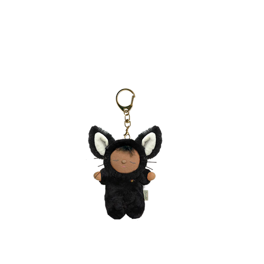Cozy Bag Charm Cat Nox