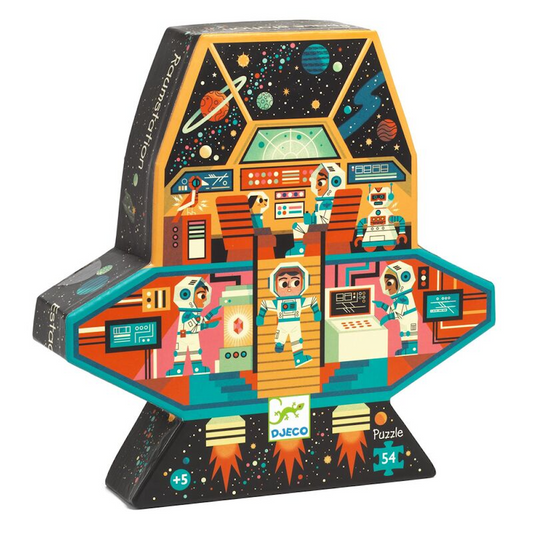 Space Station 54 Pc Silhouette Puzzle