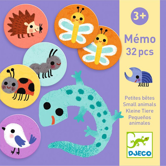 32 Piece Small Animals Memory Game