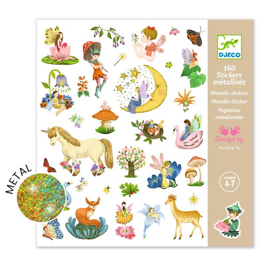 Fantasy 160 Metallic Stickers
