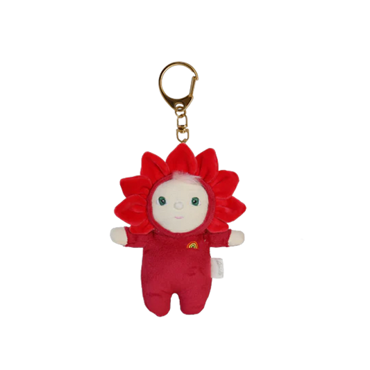 Dinky Bag Charm - Rose