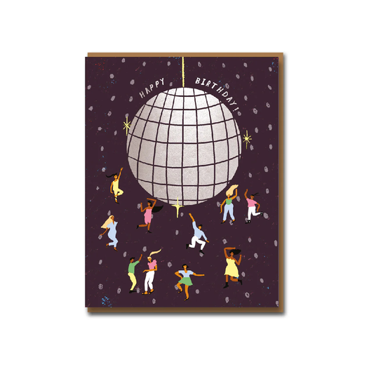 Disco Ball Greeting Card