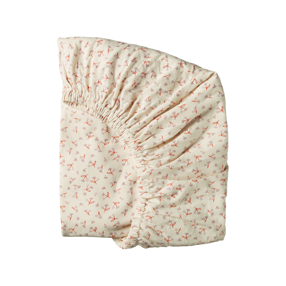Fitted Sheet Jersey - Dandelion Print